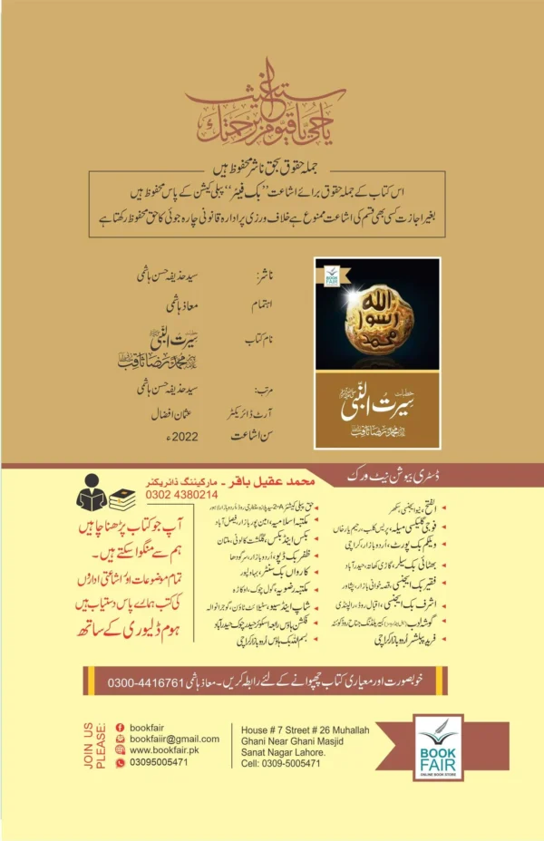 Khutbat E Seerat Un Nabi (SAW) By Allama Peer Muhammad Saqib Mustafia خطباتِ سیرت النبیﷺ از مولانا رضا ثاقب مصطفائی - Image 3
